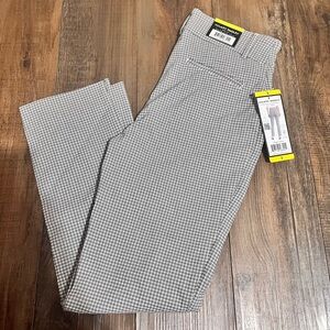 NWT Hilary Radley pull on Pants plaid sz S